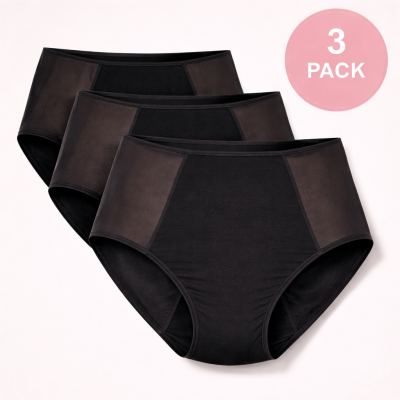 ElleFlow™ - High-rise Leak-proof Period Underwear Bundle (Heavy Flow)