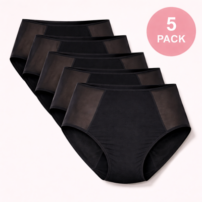 ElleFlow™ - High-rise Leak-proof Period Underwear Kit (Heavy Flow)